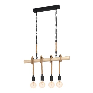 Eglo - Ketten-Kronleuchter 4xE27/40W/230V