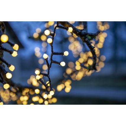 Eglo - LED-Außen-Lichterkette 700xLED/8 Funktionen 19m IP44 warmweiß