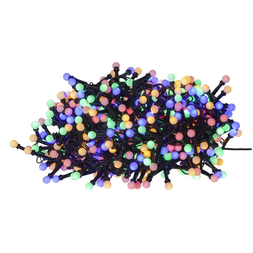 Eglo 472-53 - LED-Außen-Weihnachtslichterkette BERRY MINI, 700 LEDs, 8 Funktionen, 19 m, mehrfarbig, IP44