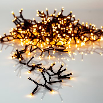 Eglo - LED Außen-Weihnachtslichterkette 1200xLED 29m IP44 warmweiß