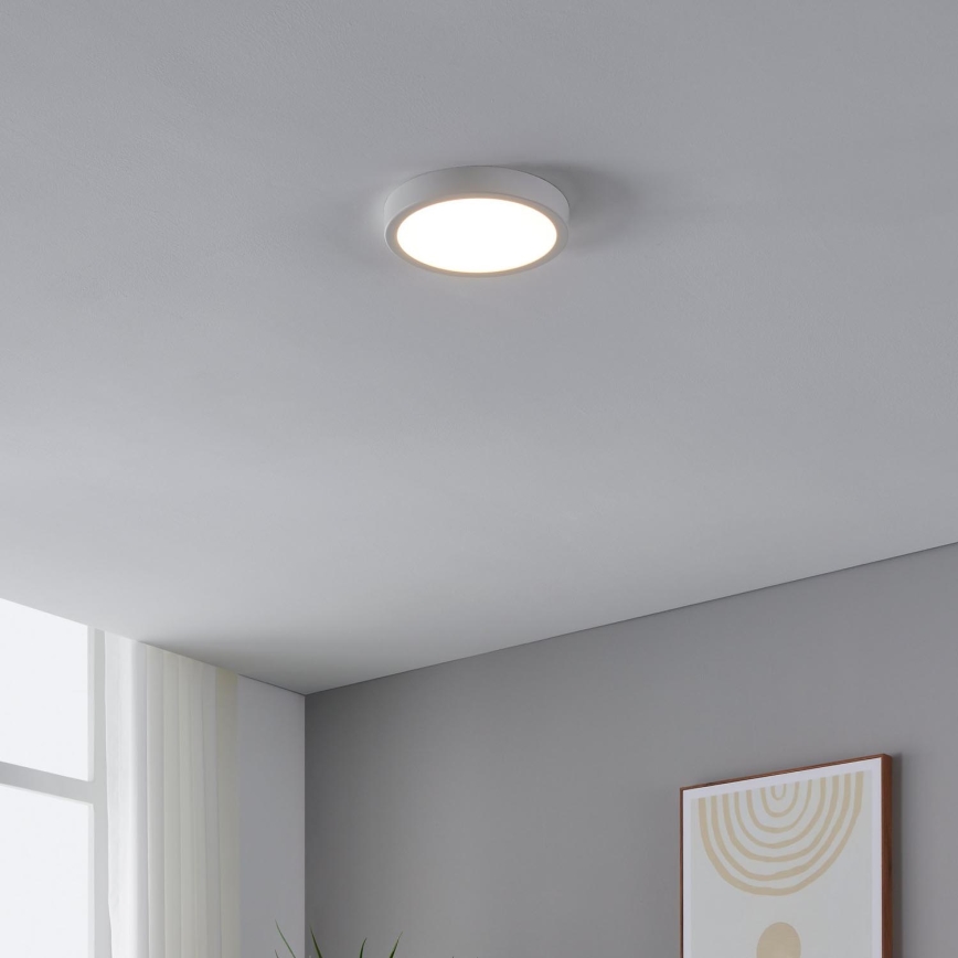 Eglo - LED-Deckenleuchte mit Sensor FUEVA LED/17W/230V 3000K Ø 21 cm