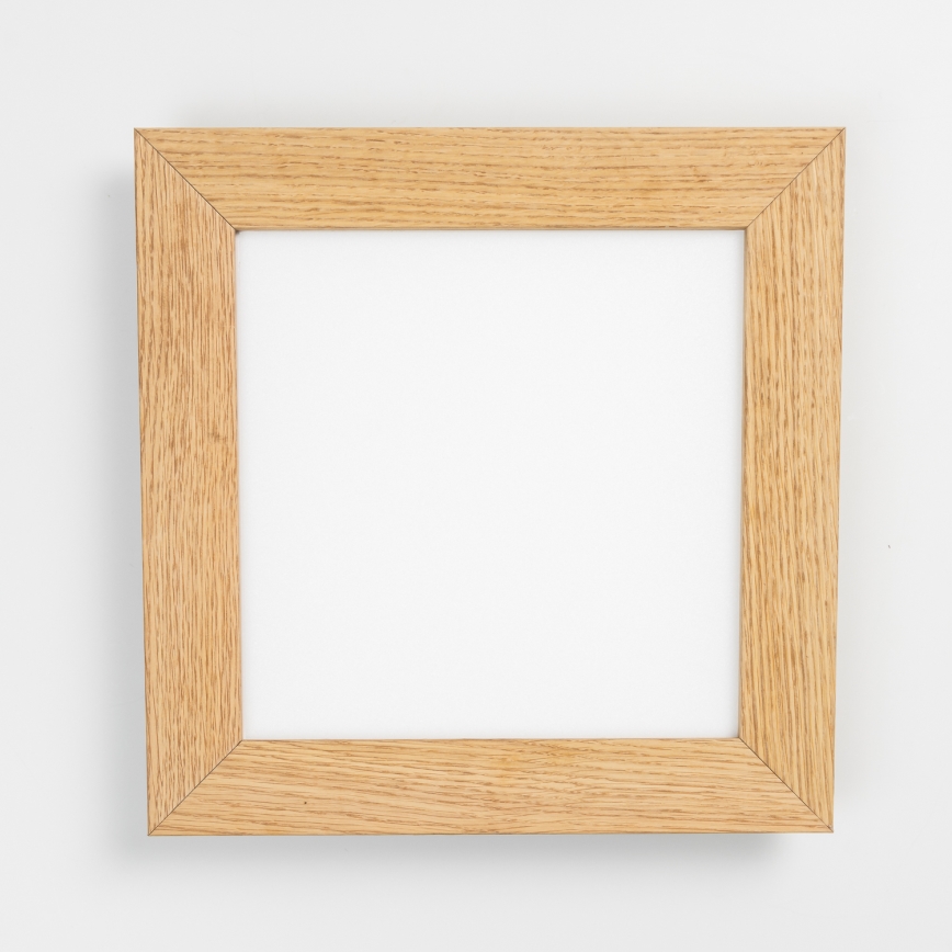 Eglo - LED Dimmbares Aufbaumodul SALOBRENA 2 WOOD LED/16W/230V 4000K 34x34 cm Braun