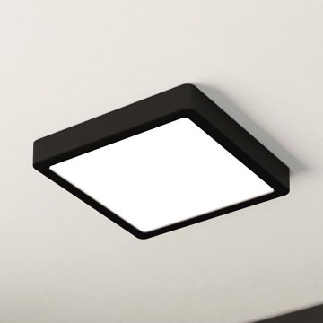 Eglo - LED dimmbare Deckenleuchte LED/17W/230V schwarz
