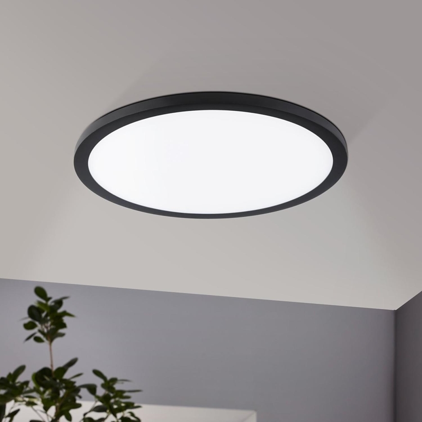 Eglo - LED-Einbauleuchte LED/22W/230V 3000K schwarz Ø 22,5 cm