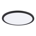 Eglo - LED-Einbauleuchte LED/22W/230V 4000K schwarz Ø 22,5 cm
