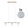 Eglo - LED Hängeleuchte an Kabel MY CHOICE 3xE14/4W/230V mattchrom