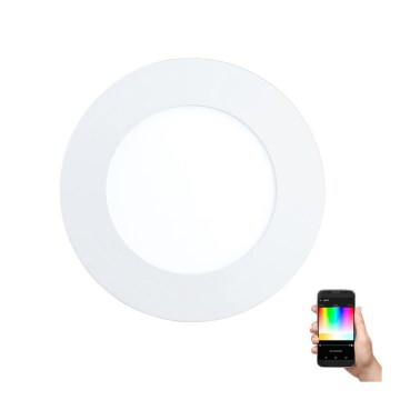 Eglo - LED RGB dimmbare Einbauleuchte FUEVA-C LED/5,4W/230V Ø 12 cm