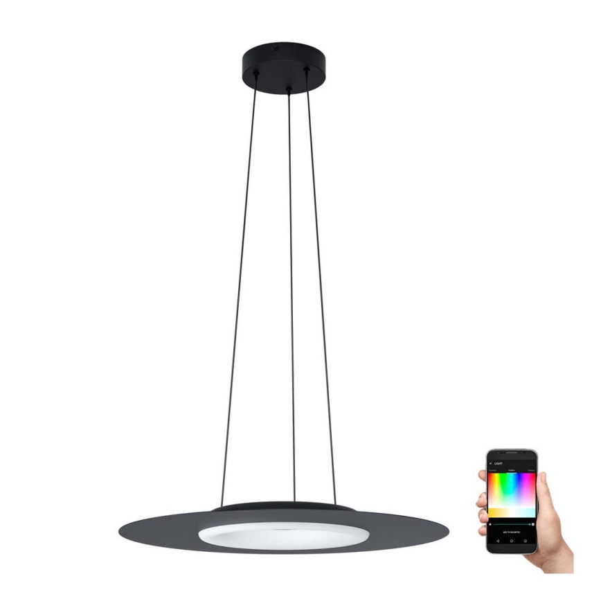 Eglo - LED RGB dimmbare Hängeleuchte an Seil COMPO ROSSO-C LED/16W/230V