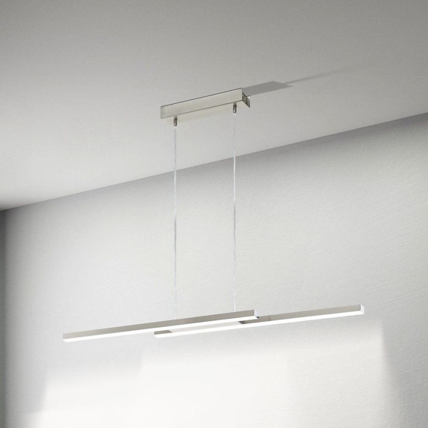 Eglo - LED RGB dimmbare Hängeleuchte an Seil FRAIOLI-C 2xLED/17W/230V