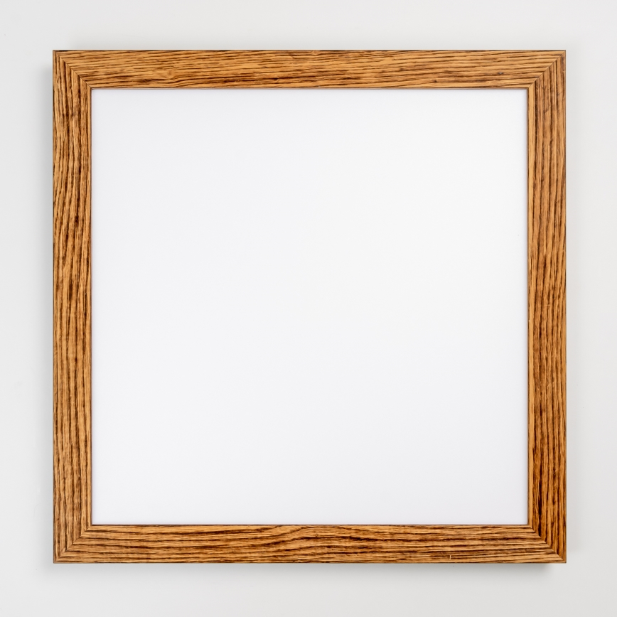 Eglo - LED RGB dimmbares Aufbaumodul SALOBRENA-C WOOD LED/30,5W/230V 2700-6500K 64x64 cm braun + Fernbedienung