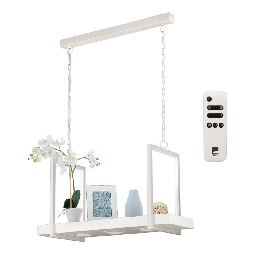 Eglo - LED RGB Dimmbarer Kronleuchter an Kette 3xLED/6W/230V + Fernbedienung