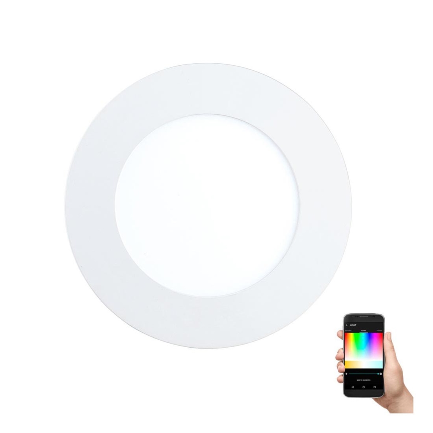 Eglo - LED RGB dimmbares Einbauleuchte FUEVA-C LED/5,4W/230V