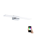 Eglo - LED RGBW dimmbare Badezimmer-Spiegelleuchte 15,6W/230V IP44 ZigBee