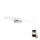 Eglo - LED RGBW dimmbare Badezimmer-Spiegelleuchte 15,6W/230V IP44 ZigBee