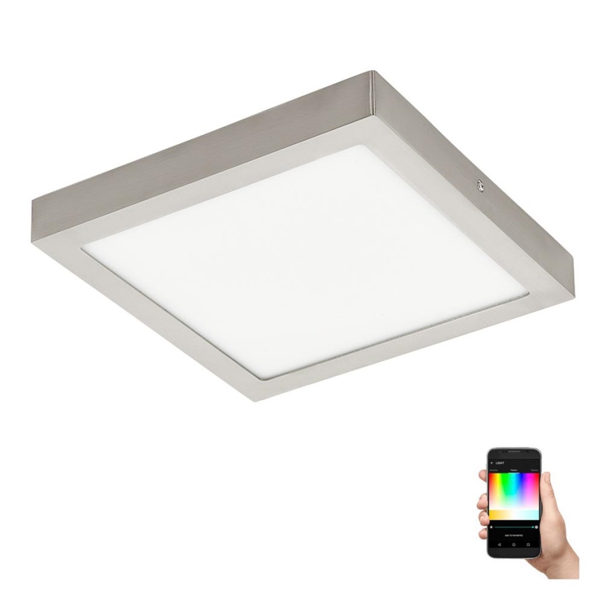 Eglo - LED RGBW dimmbare Deckenleuchte FUEVA-C LED/21W/230V 30x30 cm