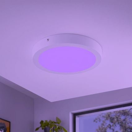 Eglo - LED RGBW dimmbare Deckenleuchte FUEVA-C LED/21W/230V Ø 30 cm