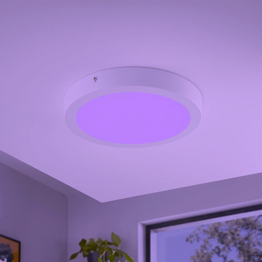 Eglo - LED RGBW dimmbare Deckenleuchte FUEVA-C LED/21W/230V Ø 30 cm