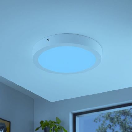 Eglo - LED RGBW dimmbare Deckenleuchte FUEVA-C LED/21W/230V Ø 30 cm