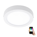 Eglo - LED RGBW dimmbare Deckenleuchte FUEVA-C LED/21W/230V Ø 30 cm