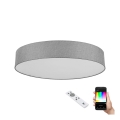 Eglo - LED-RGBW-Dimmer-Deckenleuchte ROMAO-C LED/45W/230V + Fernbedienung