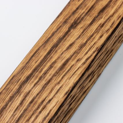 Eglo - LED RGBW dimmbares aufgesetztes Panel SALOBRENA-C WOOD LED/34W/230V 2700-6500K 34x124 cm braun + Fernbedienung