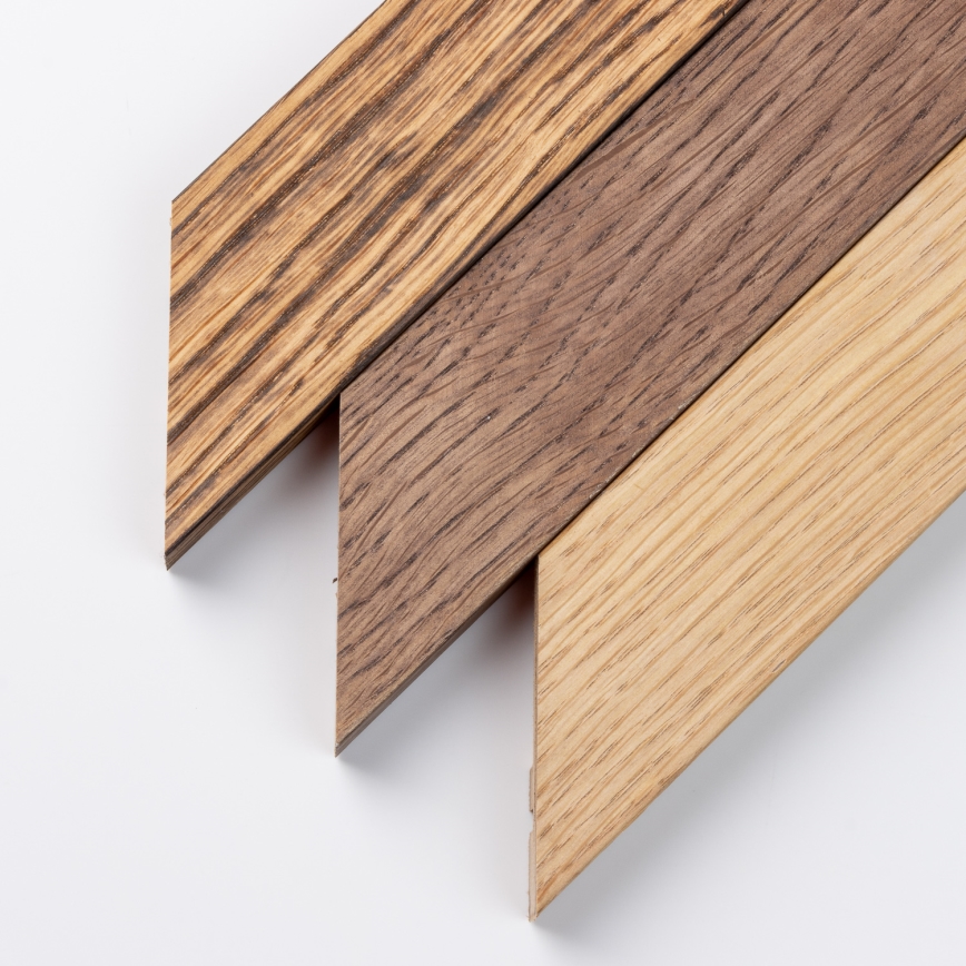 Eglo - LED RGBW dimmbares aufgesetztes Panel SALOBRENA-C WOOD LED/34W/230V 2700-6500K 34x124 cm braun + Fernbedienung