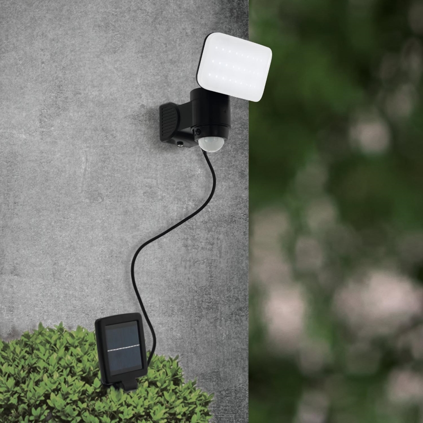 Eglo - LED Solarlampe Wandleuchte mit Sensor LED/3,7V 1800 mAh IP44