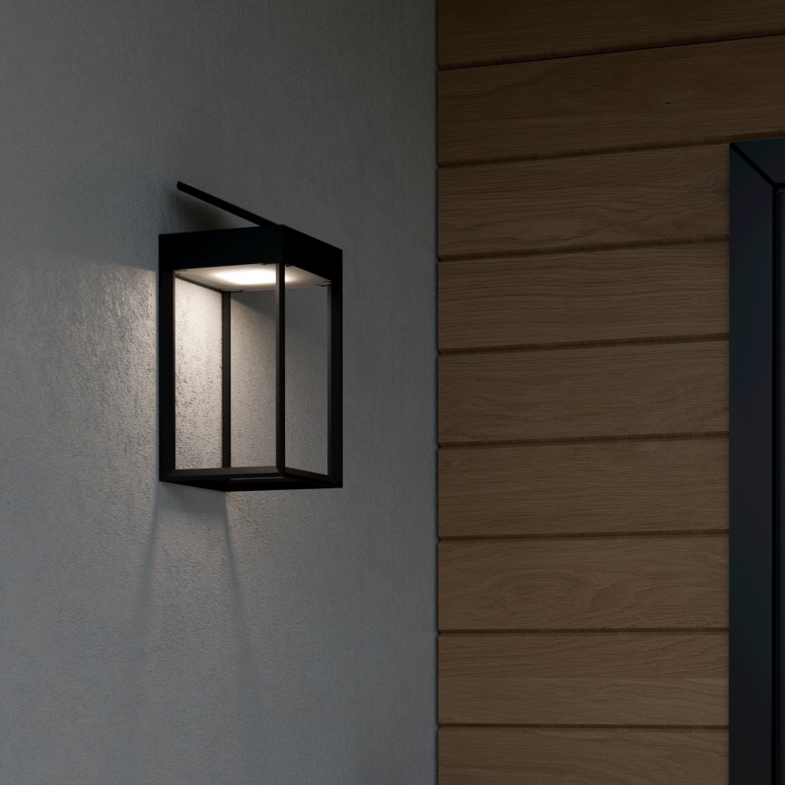 Eglo - LED-Solarwandleuchte mit Sensor LED/6,5W/3,7V 1800 mAh IP44