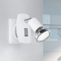 Eglo - LED-Steckdosenleuchte 1xGU10-LED/3W/230V