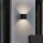 Eglo - LED-Wandleuchte für den Außenbereich 2xLED/2,8W/230V IP54 schwarz