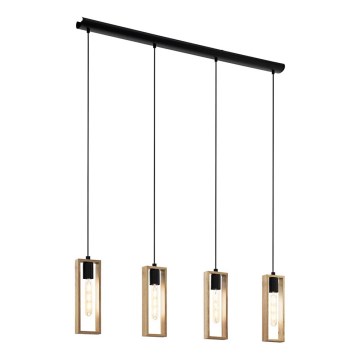 Eglo - Pendelleuchte an Kabel 4xE27/60W/230V