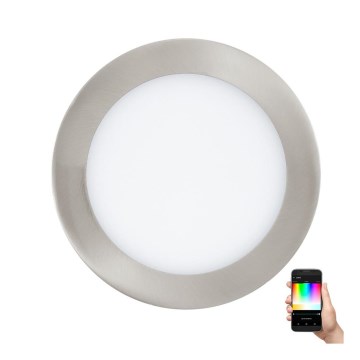 Eglo - RGB-dimmbare LED-Einbauleuchte FUEVA-C LED/10,5W/230V Ø 17 cm