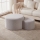 Eglo - SET 2x Hocker Ø 45,5/70 cm grau