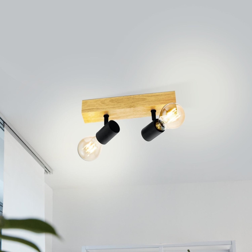 Eglo - Strahler TOWNSHEND 2xE27/60W/230V