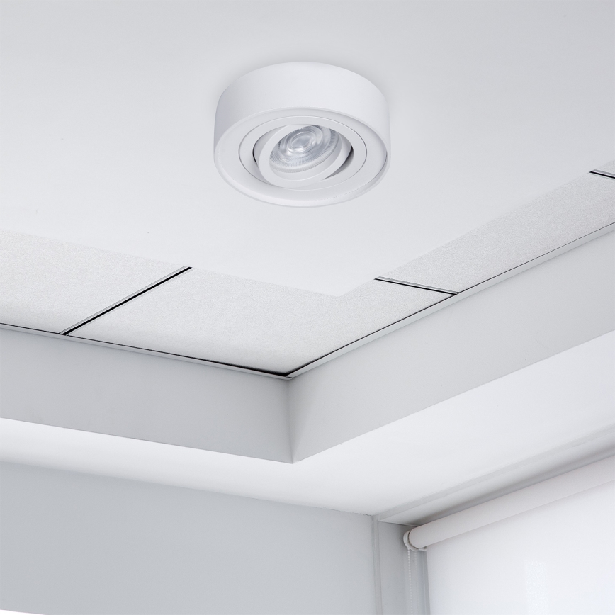 Einbau-Spotleuchte NUSA 1xGU5,3/MR16/50W/12V rund weiß