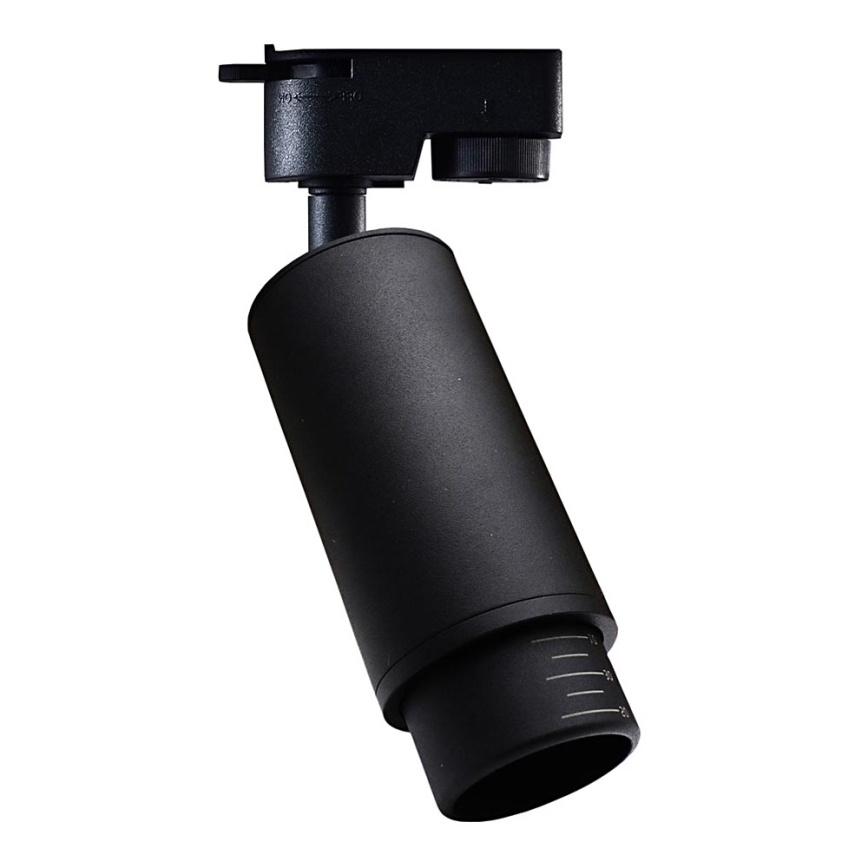 Einbau-Strahler für Schienensystem MICA 1xGU10/25W/230V einphasig schwarz