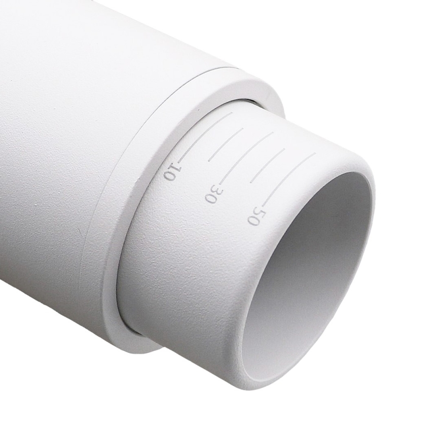 Einbau-Strahler für Schienensystem MICA 1xGU10/25W/230V einphasig weiß