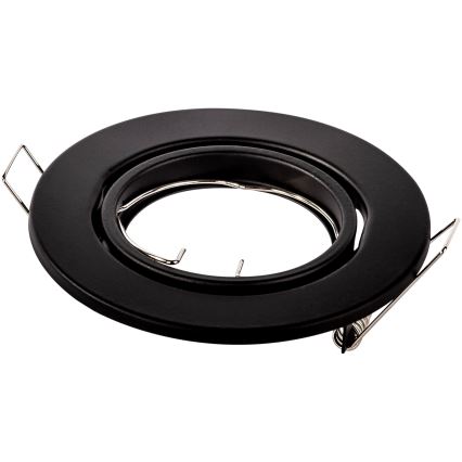 Einbauleuchte 1x GU10/MR16, 10 W, 230 V, Ø 9 cm, schwarz