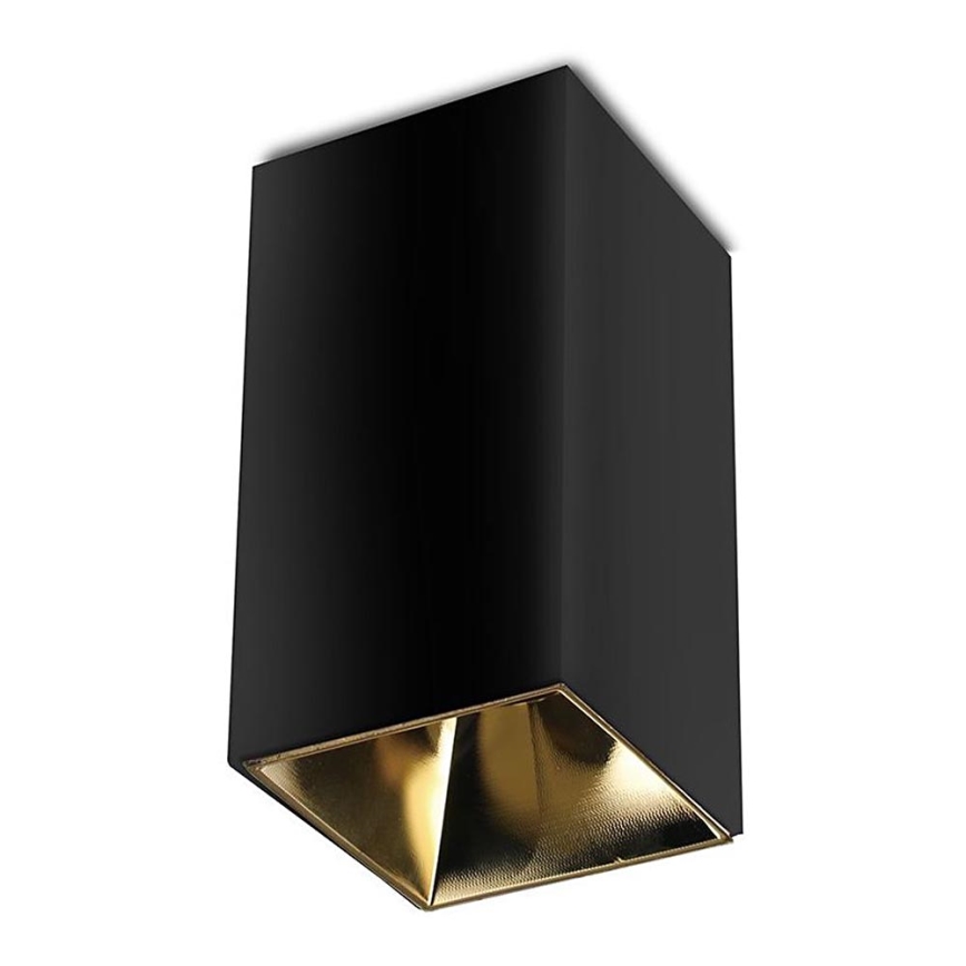 Einbauleuchte 1xGU10/35W/230V Schwarz/Gold