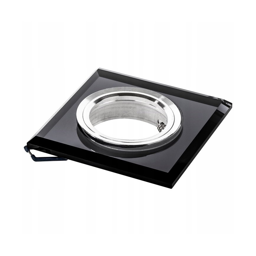 Einbauleuchte 1xGU10/MR16/10W/230V 9x9 cm schwarz