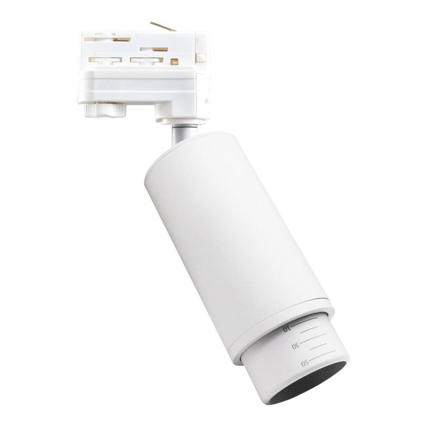 Einbauleuchte für 3-Phasen-Schienensystem MICA 1xGU10/25W/230V weiß