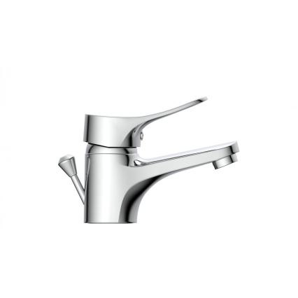 Eisl NI075VECR - Waschtischarmatur + Ablaufgarnitur mit Überlauf VERONA Hochglanz-Chrom