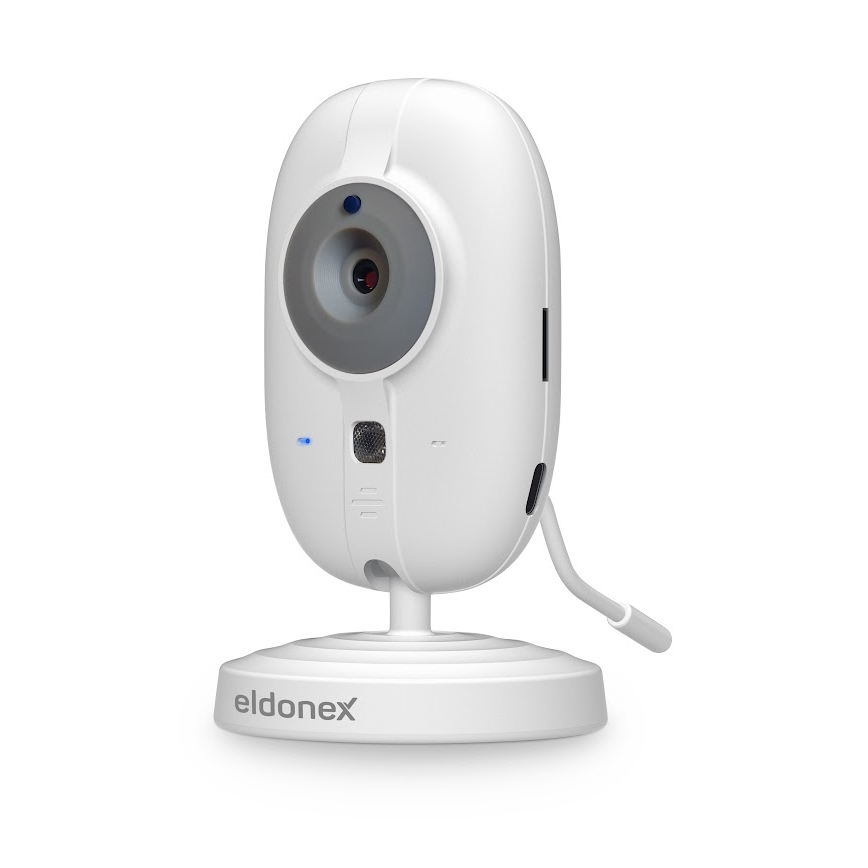 ELDONEX EBM-1010-WH - Babyphone mit Monitor 5V/2000 mAh