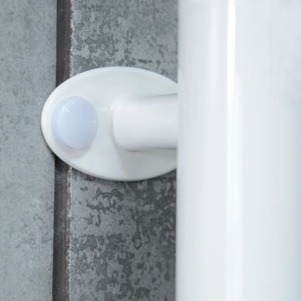 Elektrischer Handtuchwärmer mit Thermostat ARABESQUE 150W/230V 64,6 cm IP44 weiß