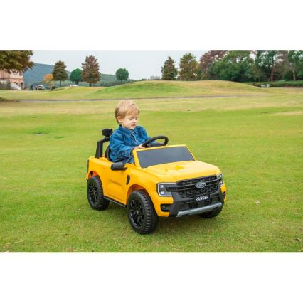 Elektrisches Kinderauto Ford Ranger 60W/4500 mAh Gelb