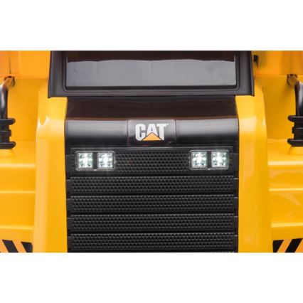Elektrisches Kinderauto CAT Radlader 60W/4500 mAh Gelb/Schwarz