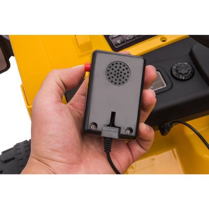Elektroauto Lader CAT 60W/4500 mAh gelb/schwarz