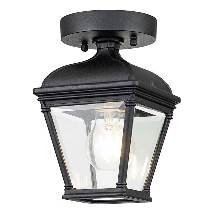 Elstead - Außen-Deckenleuchte BAYVIEW 1xE27/60W/230V IP44 schwarz