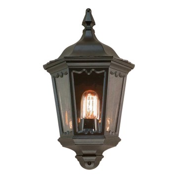 Elstead - Außenwandleuchte MEDSTEAD 1xE27/60W/230V IP44 schwarz