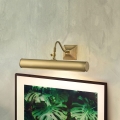 Elstead - Bildleuchte PICTURE LIGHT 2xE14/40W/230V, goldfarben